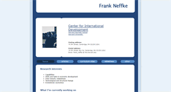 Desktop Screenshot of frankneffke.com