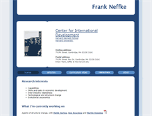 Tablet Screenshot of frankneffke.com